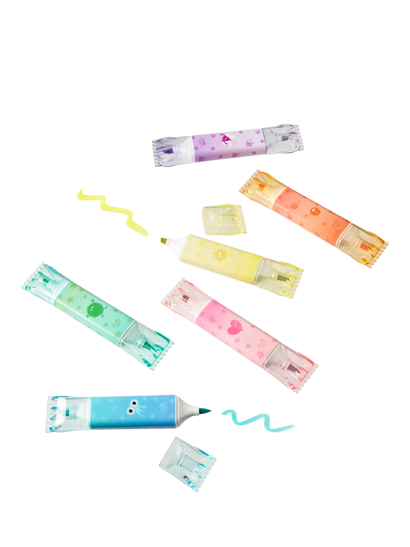 Tinc double ended highlighter pens pack of 6, imported from the UK