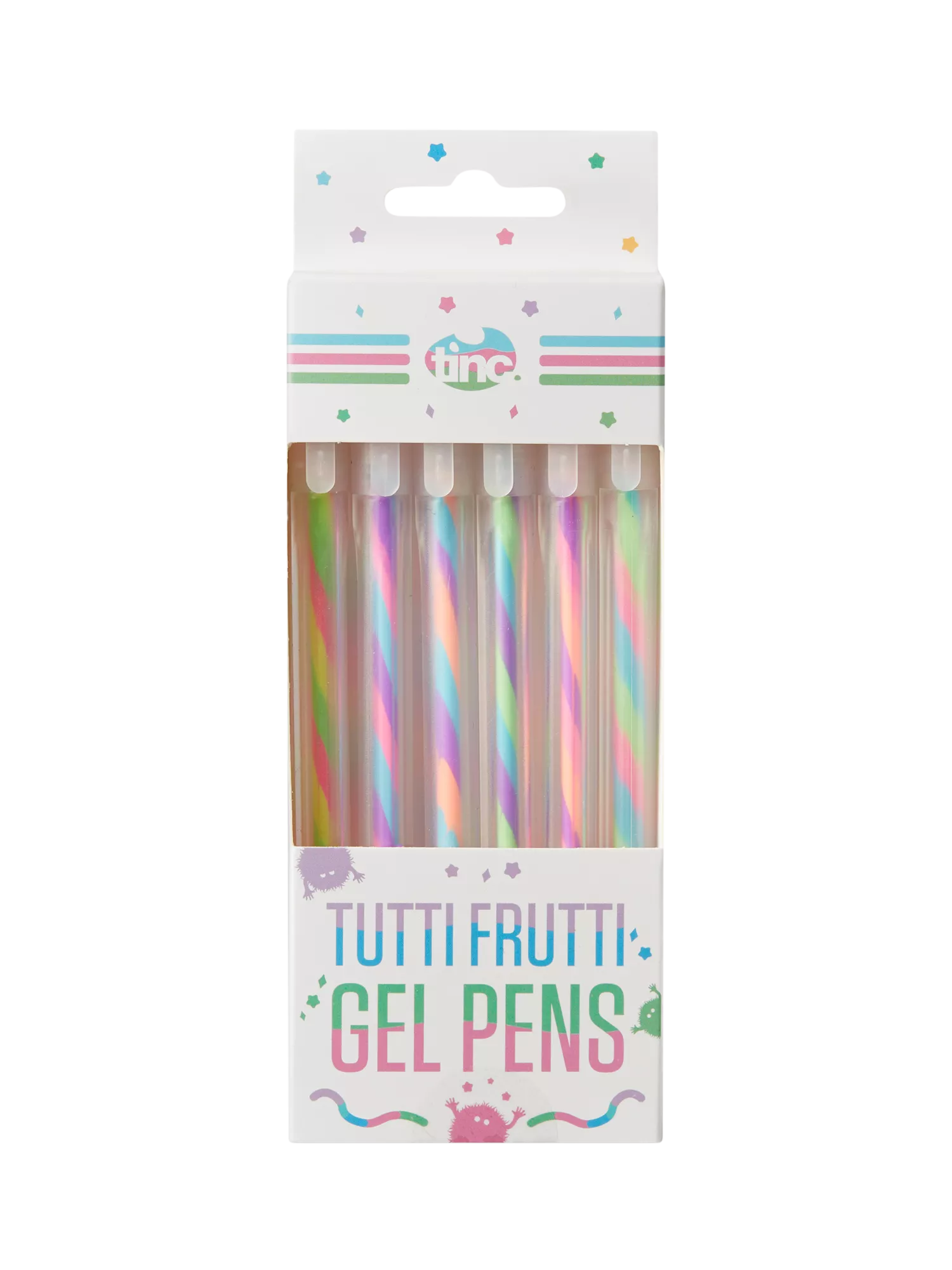 Tinc Frutti gel pens pack of 6 - British product