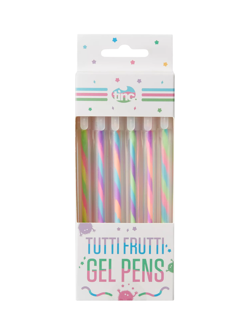 Tinc Frutti gel pens pack of 6 - British product