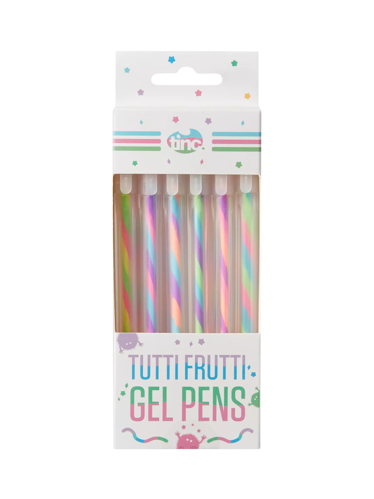 Tinc Frutti gel pens pack of 6 - British product