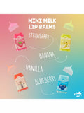 Tinc milk carton lip balms set of 4 (British brand)
