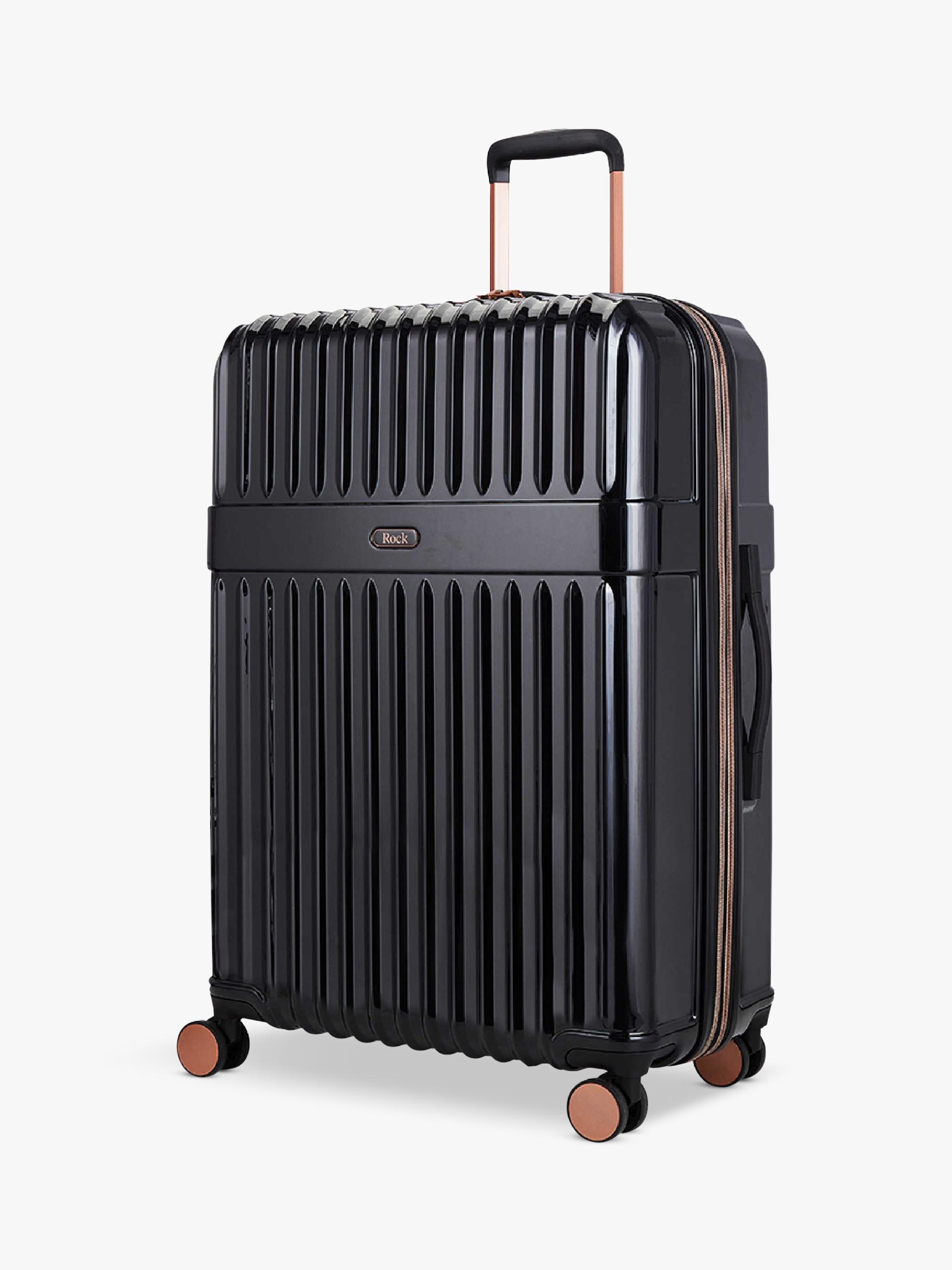 Rock Selene 8-wheel hard shell suitcase set of 3 (British brand)