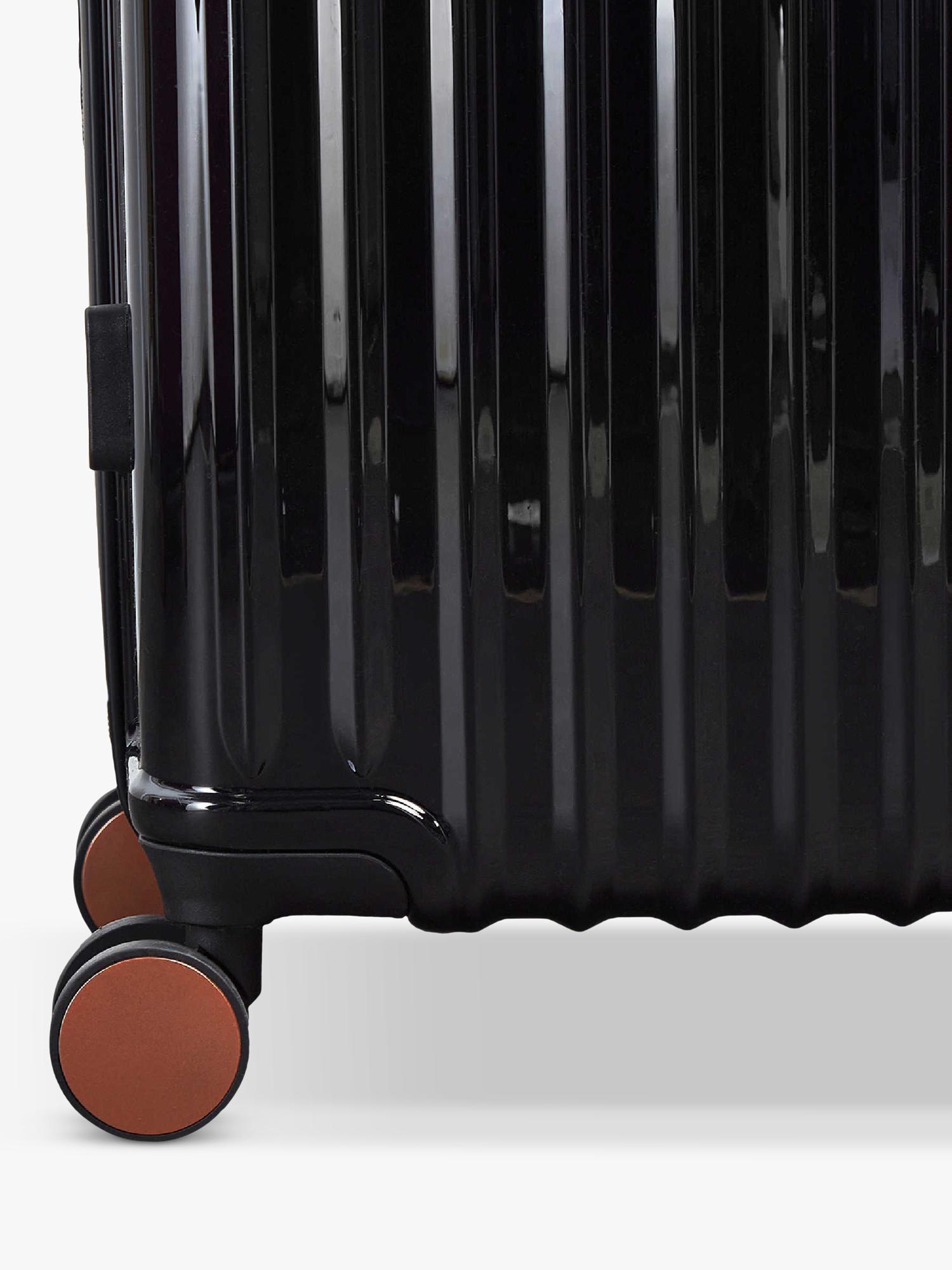 Rock Selene 8-wheel hard shell suitcase set of 3 (British brand)