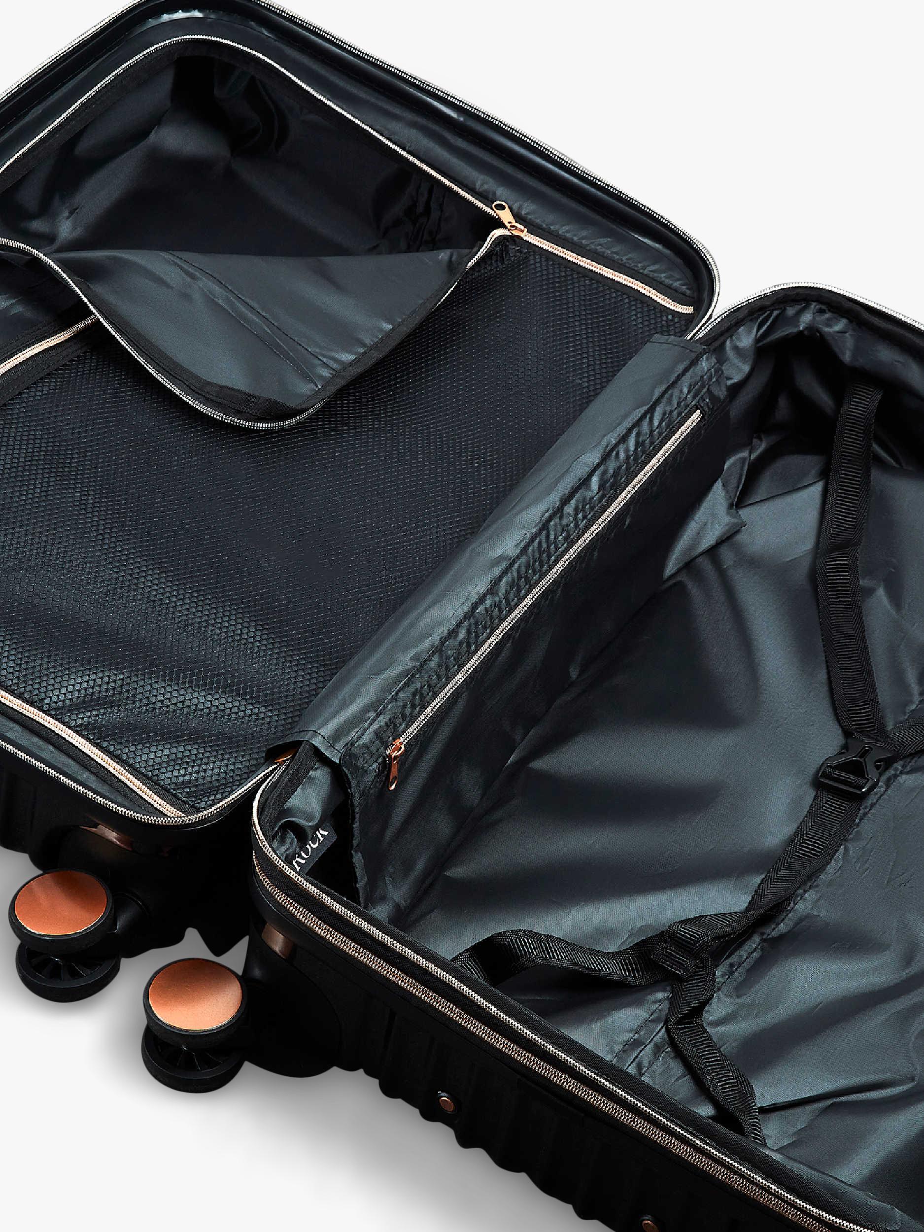 Rock Selene 8-wheel hard shell suitcase set of 3 (British brand)