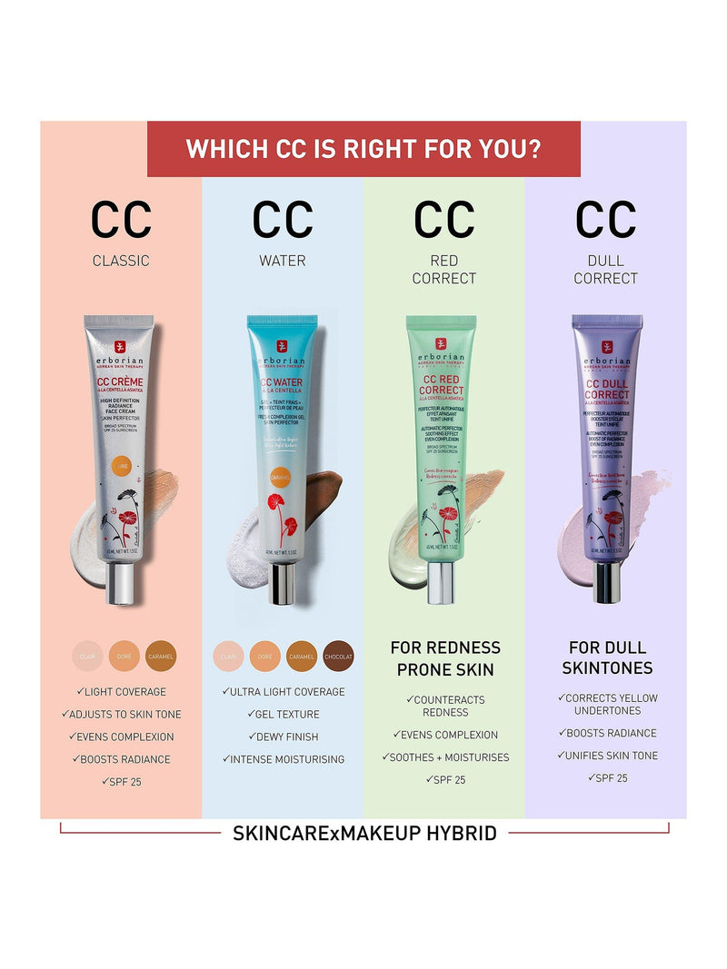 Erborian CC Water tinted hydrating base - British product