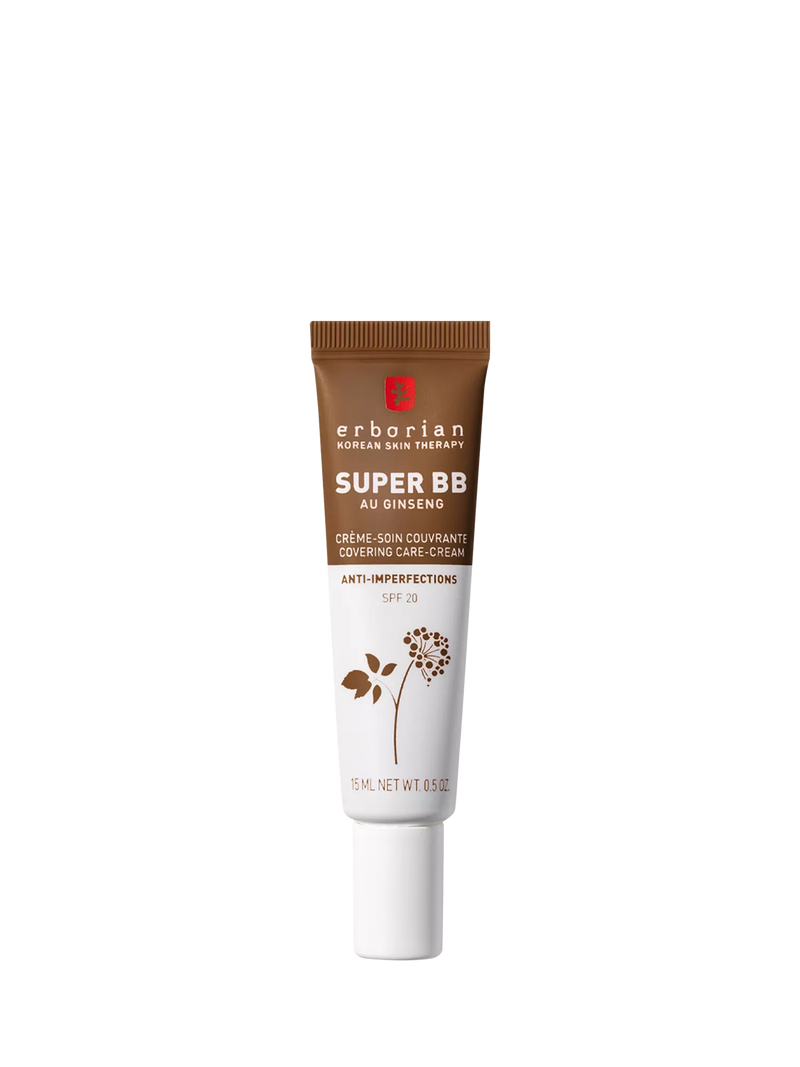 Erborian Super BB Au Ginseng, Chocolat, 15ml
