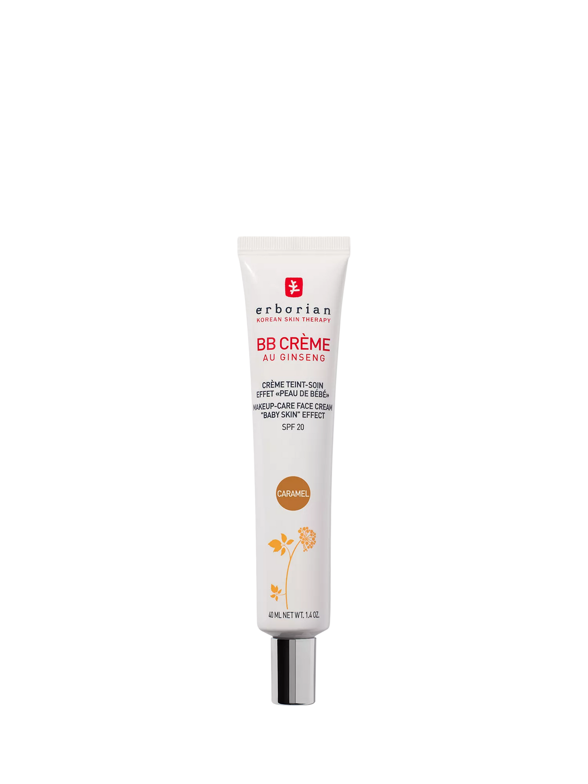 Erborian BB Crème Au Ginseng, Caramel, 40ml