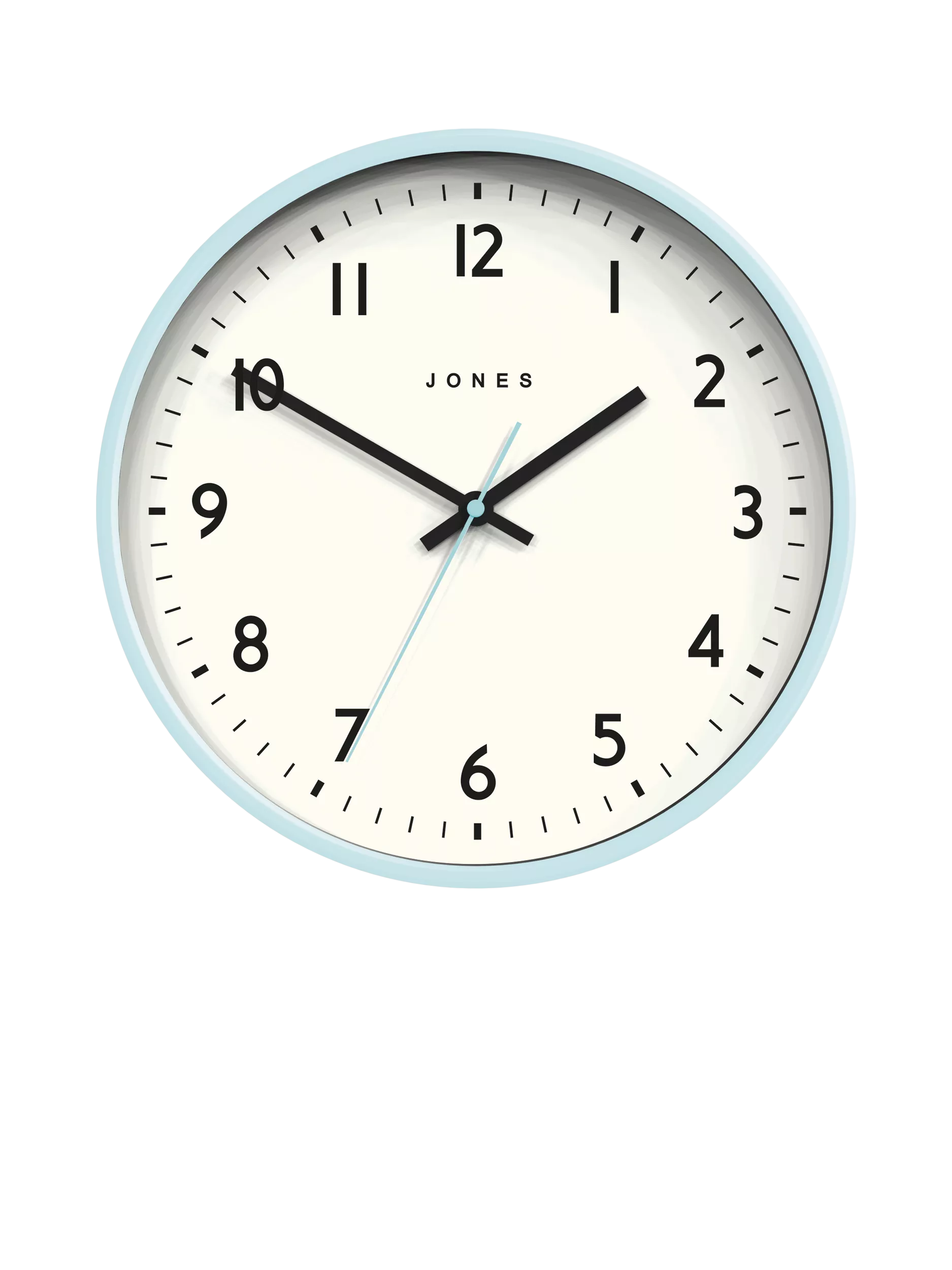 Jones Clocks Jam analogue wall clock 30cm, UK version