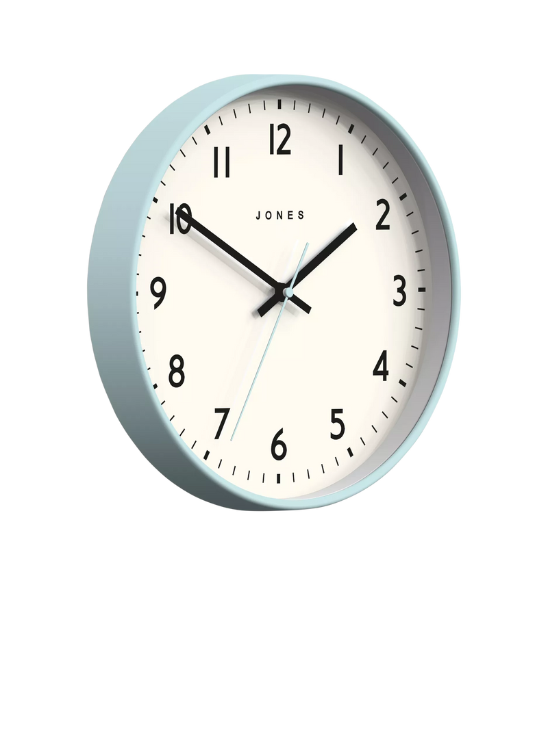 Jones Clocks Jam analogue wall clock 30cm, UK version
