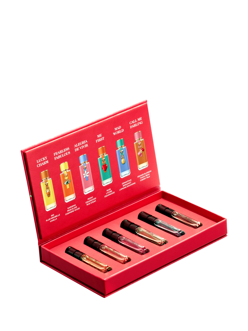 Carolina Herrera fragrance discovery gift set with 6 eau de parfum samples, 1.5ml each - British product