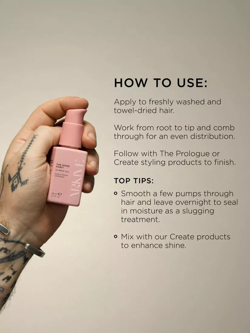 ARKIVE The Good Habit Hybrid Oil hair treatment - British product