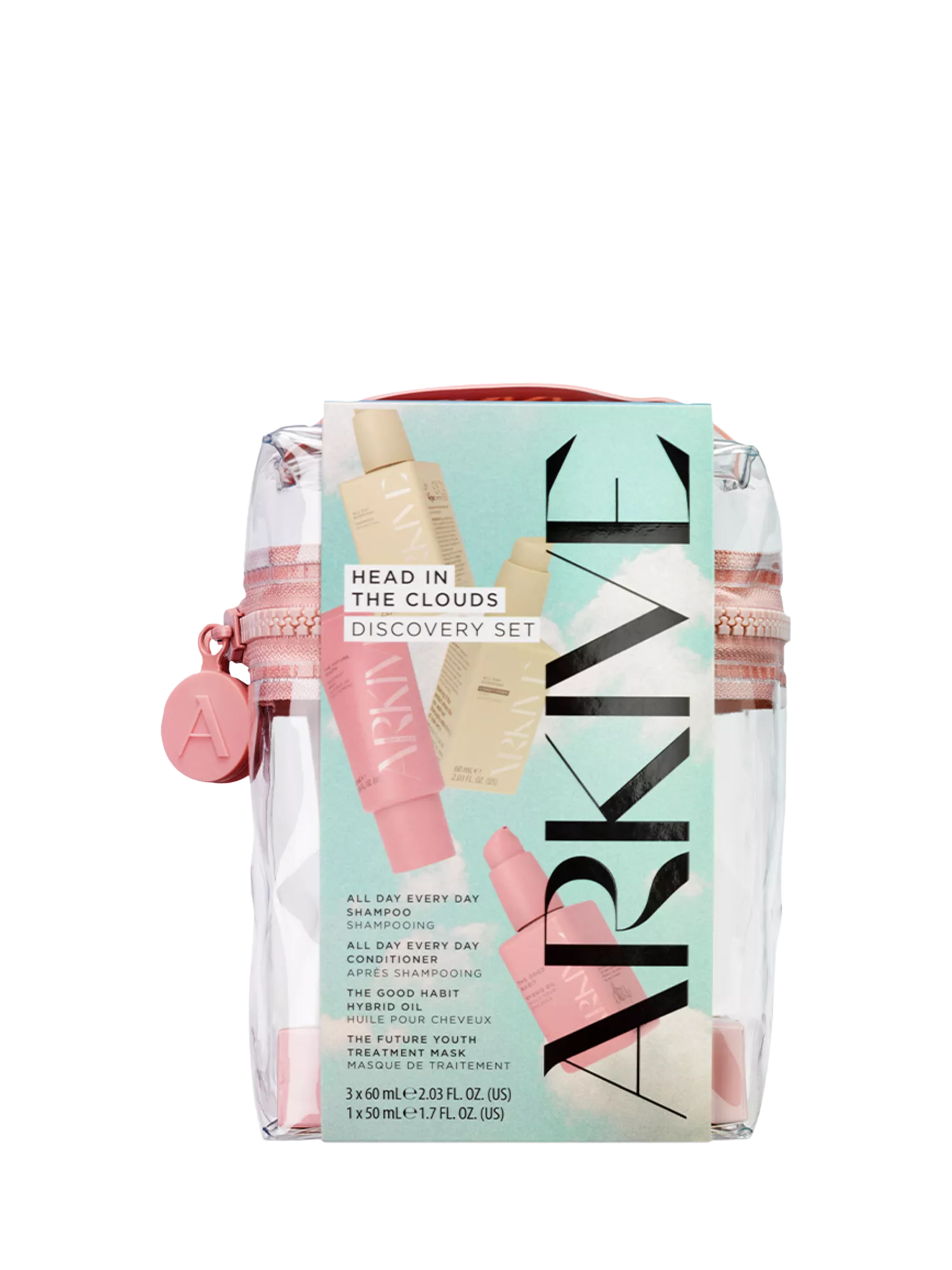 ARKIVE Head in the Clouds Discovery Haircare Gift Set - British product