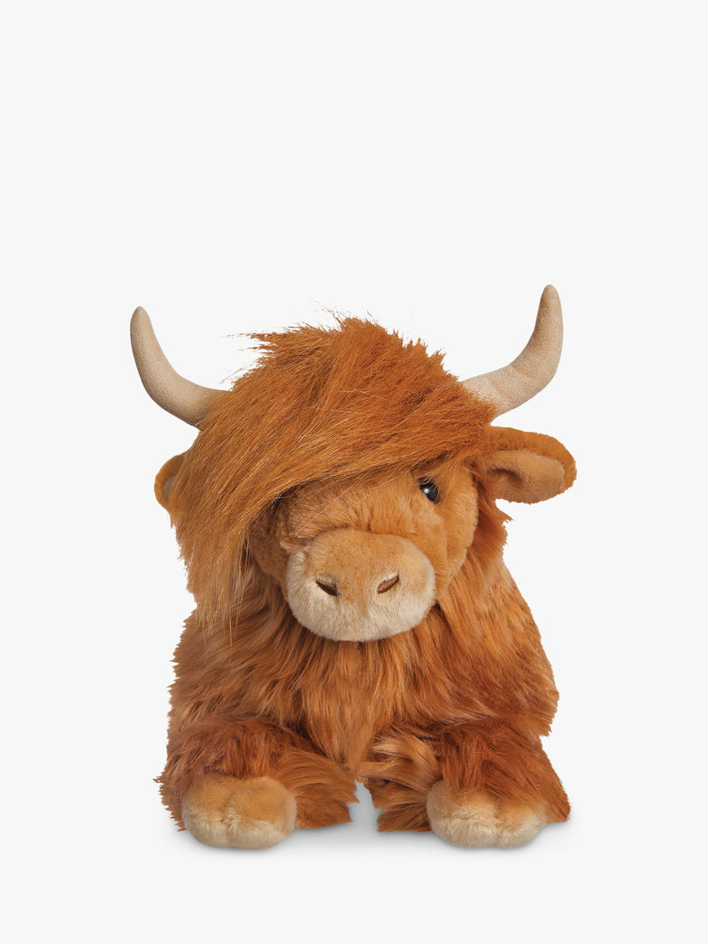 Aurora World Bruce Highland Cow soft toy 41cm - British product