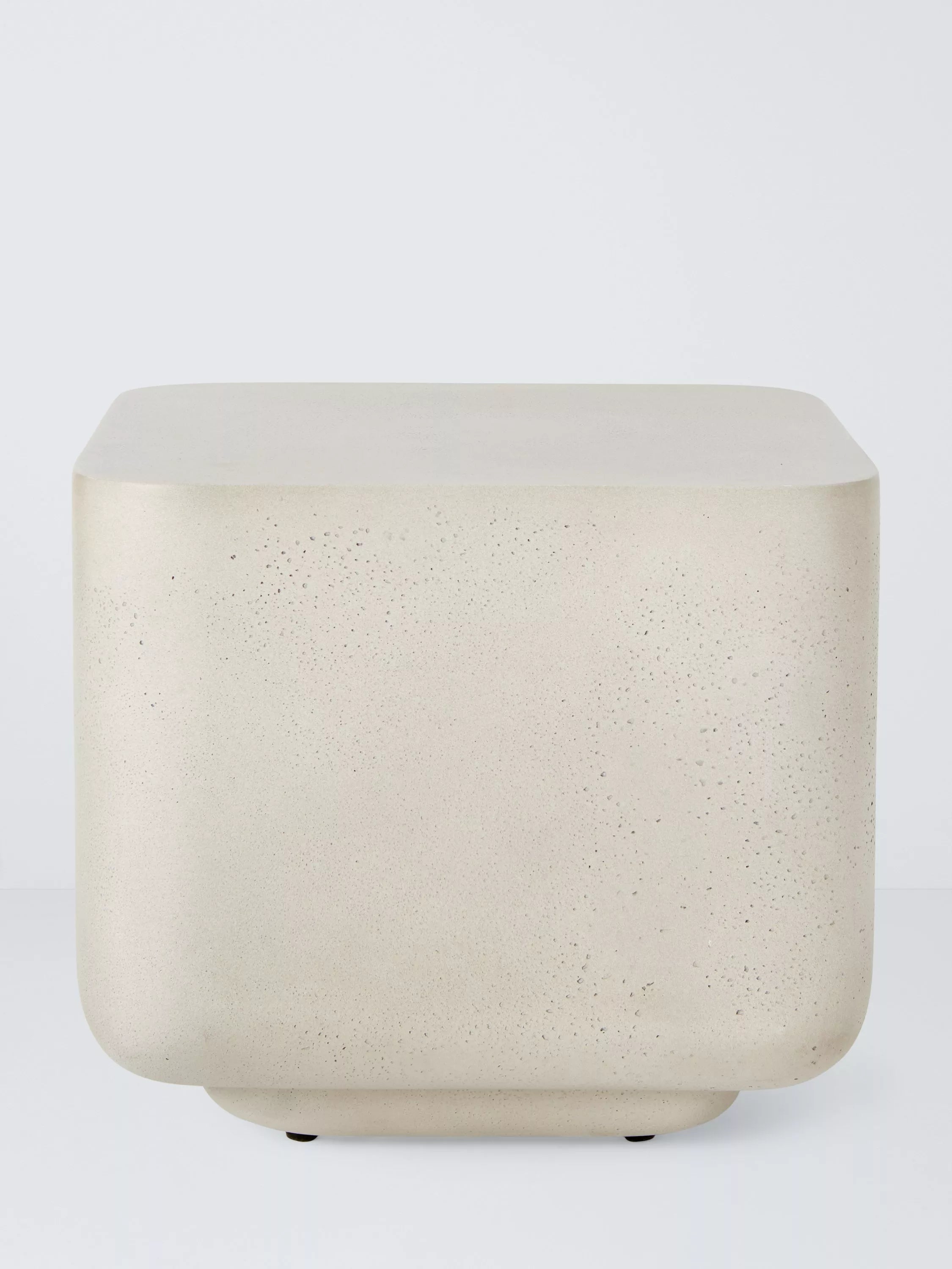 John Lewis square concrete side table 45cm - British product
