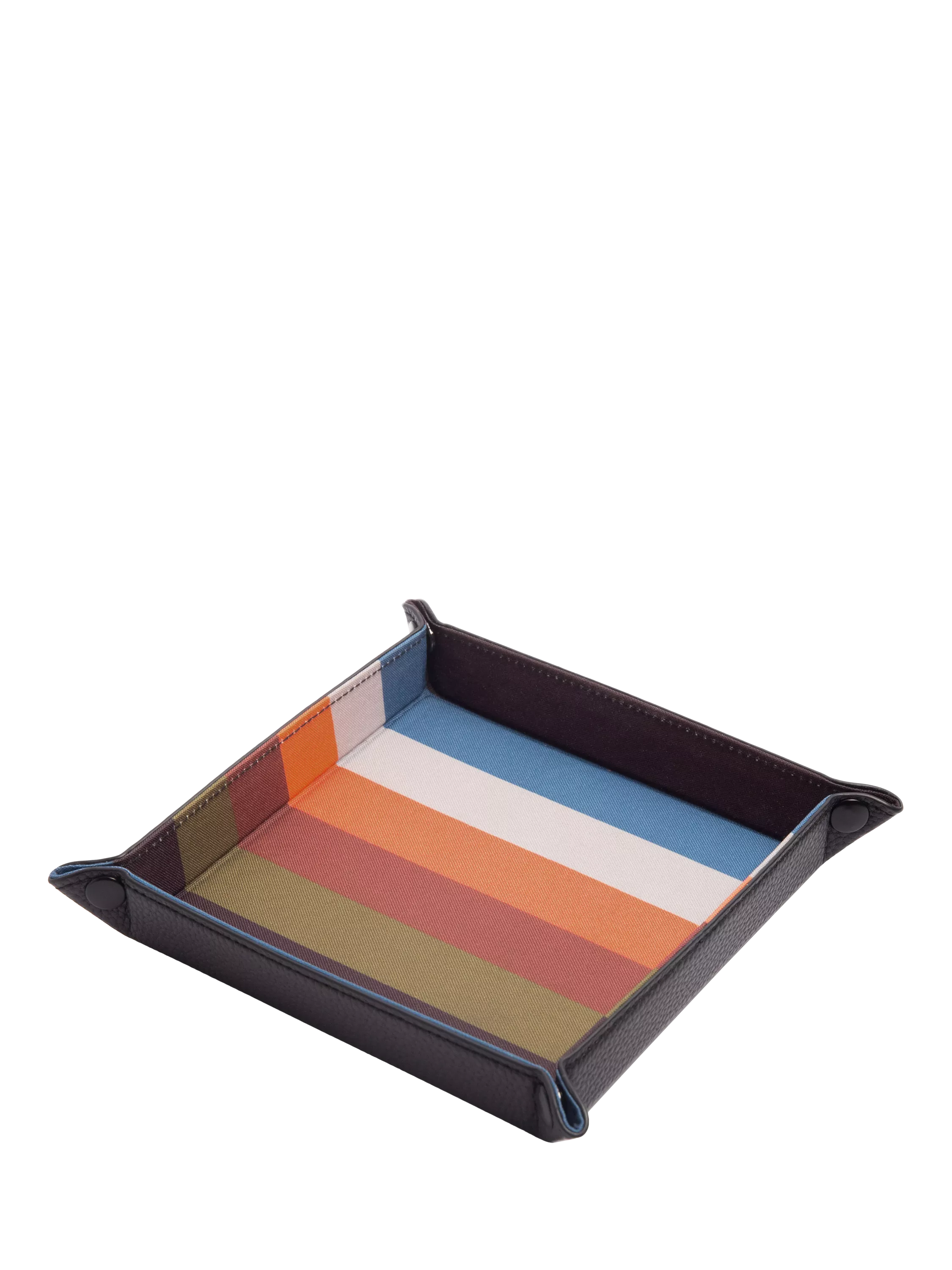 Gardner stripe catch all tray multi medium - British product