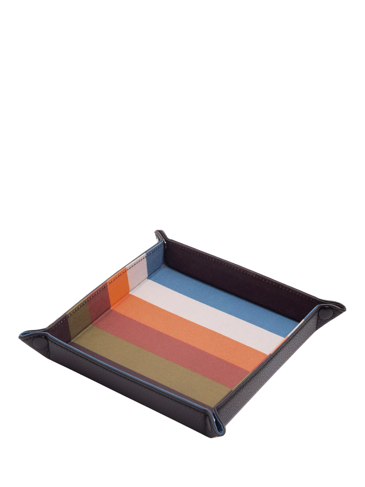 Gardner stripe catch all tray multi medium - British product