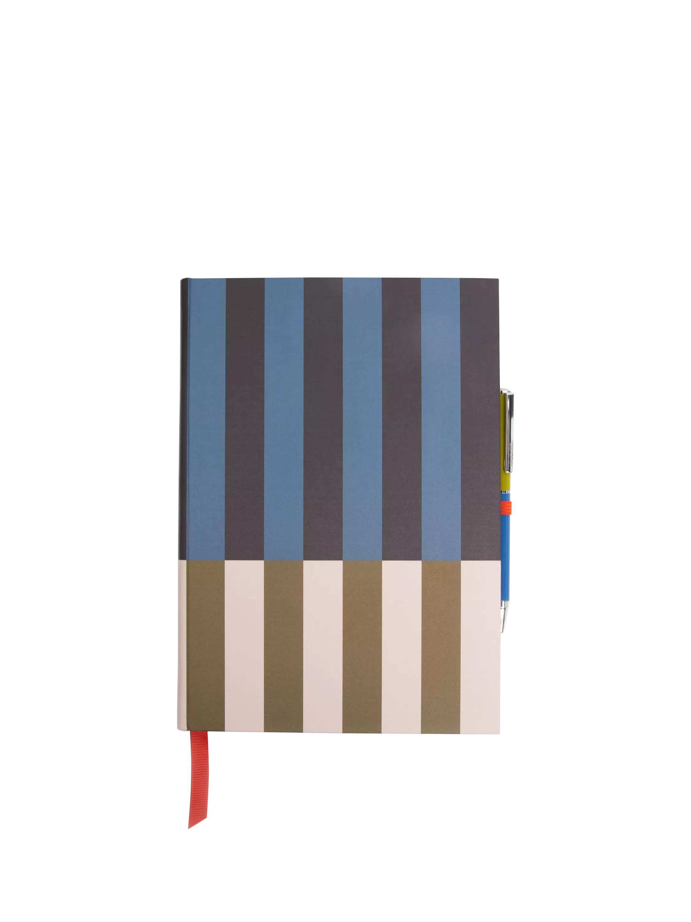 Gardner Stripe Notebook with Pen, 200 pages, imported from the UK