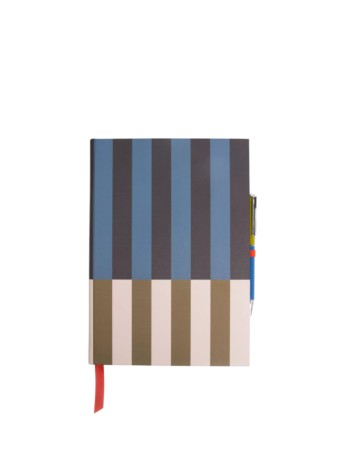 Gardner Stripe Notebook with Pen, 200 pages, imported from the UK