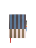 Gardner Stripe Notebook with Pen, 200 pages, imported from the UK