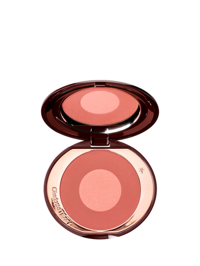 John Lewis Charlotte Tilbury Cheek To Chic Blusher Pillow Talk Deep Powder Blusher- Buy online at McGrocer