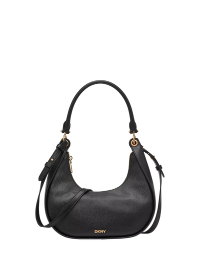 John Lewis DKNY Abby Leather Hobo Crossbody Bag- Buy online at McGrocer