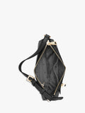 DKNY Bryant Avenue leather crossbody bag in black, imported from the UK