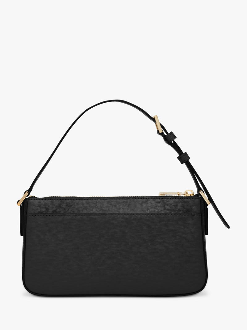 DKNY Bryant Avenue leather crossbody bag in black, imported from the UK