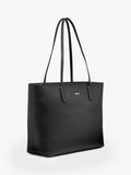 DKNY Saige faux leather tote bag black, UK version