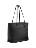 DKNY Saige faux leather tote bag black, UK version
