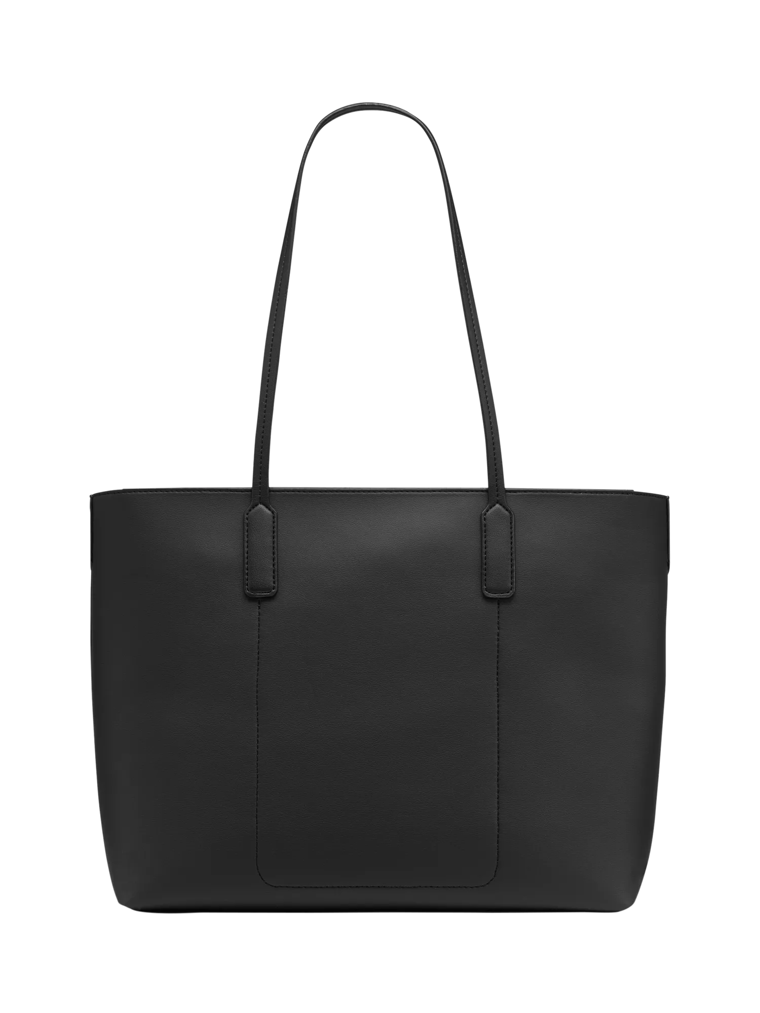 DKNY Saige faux leather tote bag black, UK version