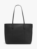 DKNY Saige faux leather tote bag black, UK version