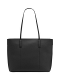 DKNY Saige faux leather tote bag black, UK version