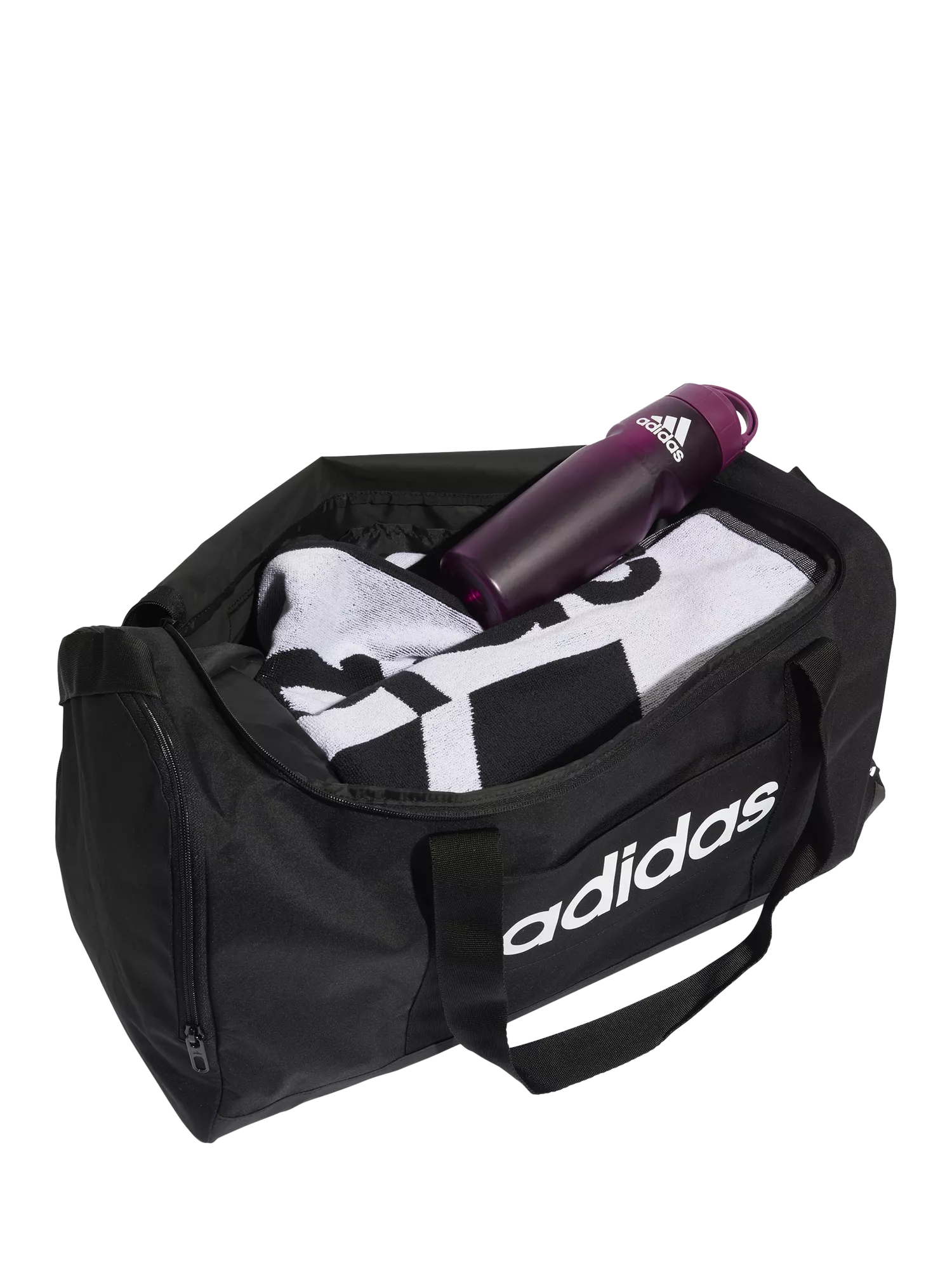 adidas Linear duffel bag medium black, UK version
