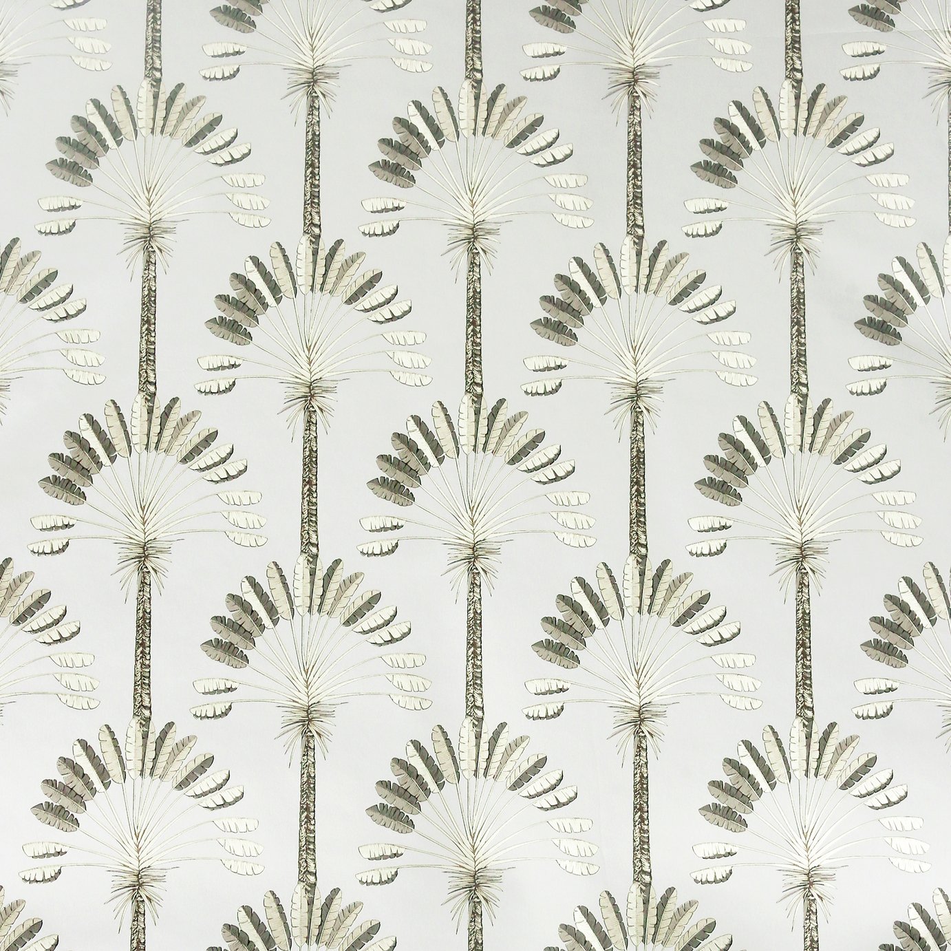 Arthouse Palm Palace Wallpaper in Cream/Gold 53cm x 1005m roll - British product
