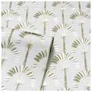Arthouse Palm Palace Wallpaper in Cream/Gold 53cm x 1005m roll - British product