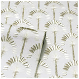Arthouse Palm Palace Wallpaper in Cream/Gold 53cm x 1005m roll - British product