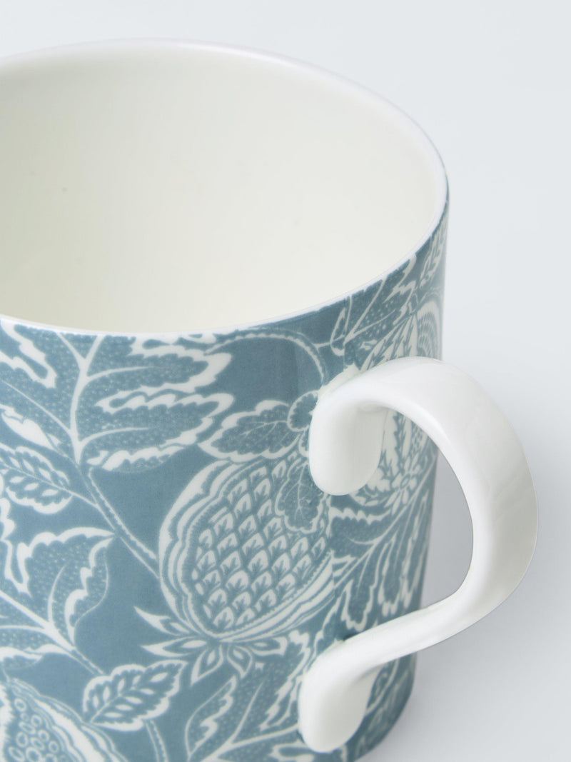 John Lewis x Sanderson Cantaloupe dove blue mug 360ml (British brand)