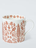 John Lewis x Sanderson Tamizart bone china mug Sienna 360ml, UK version