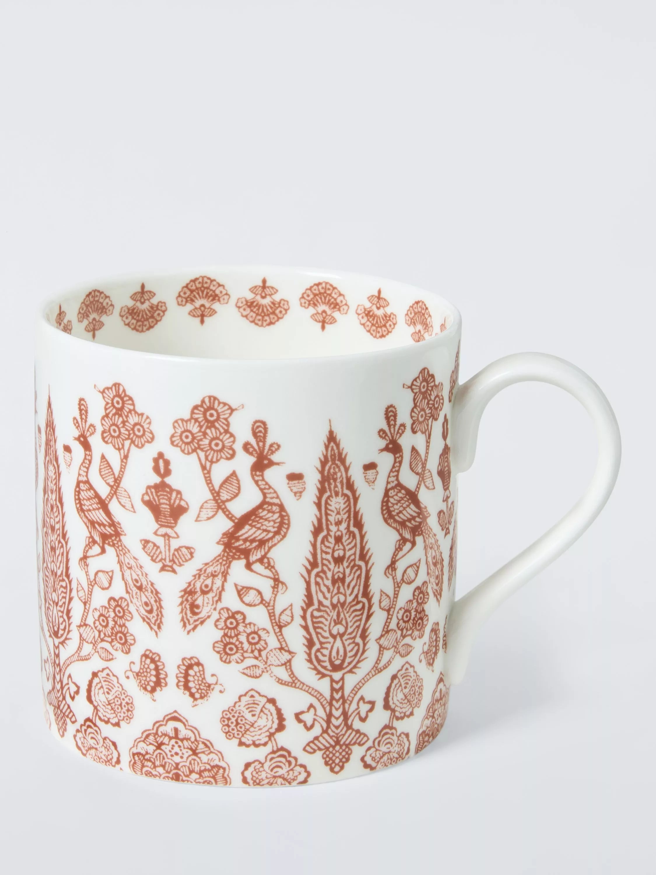 John Lewis x Sanderson Tamizart bone china mug Sienna 360ml, UK version