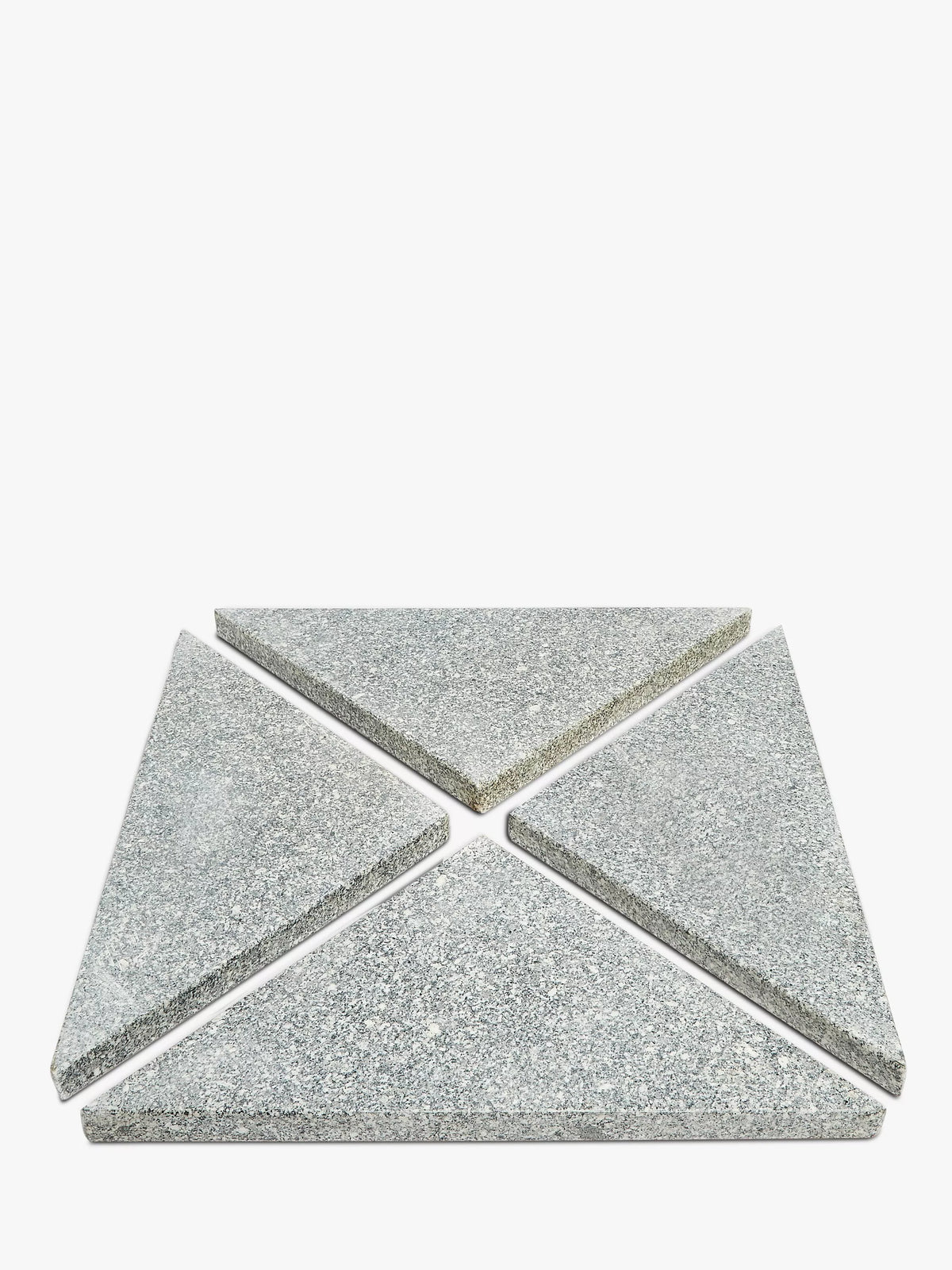 John Lewis granite parasol base weight slabs pack of 4 60kg (British brand)