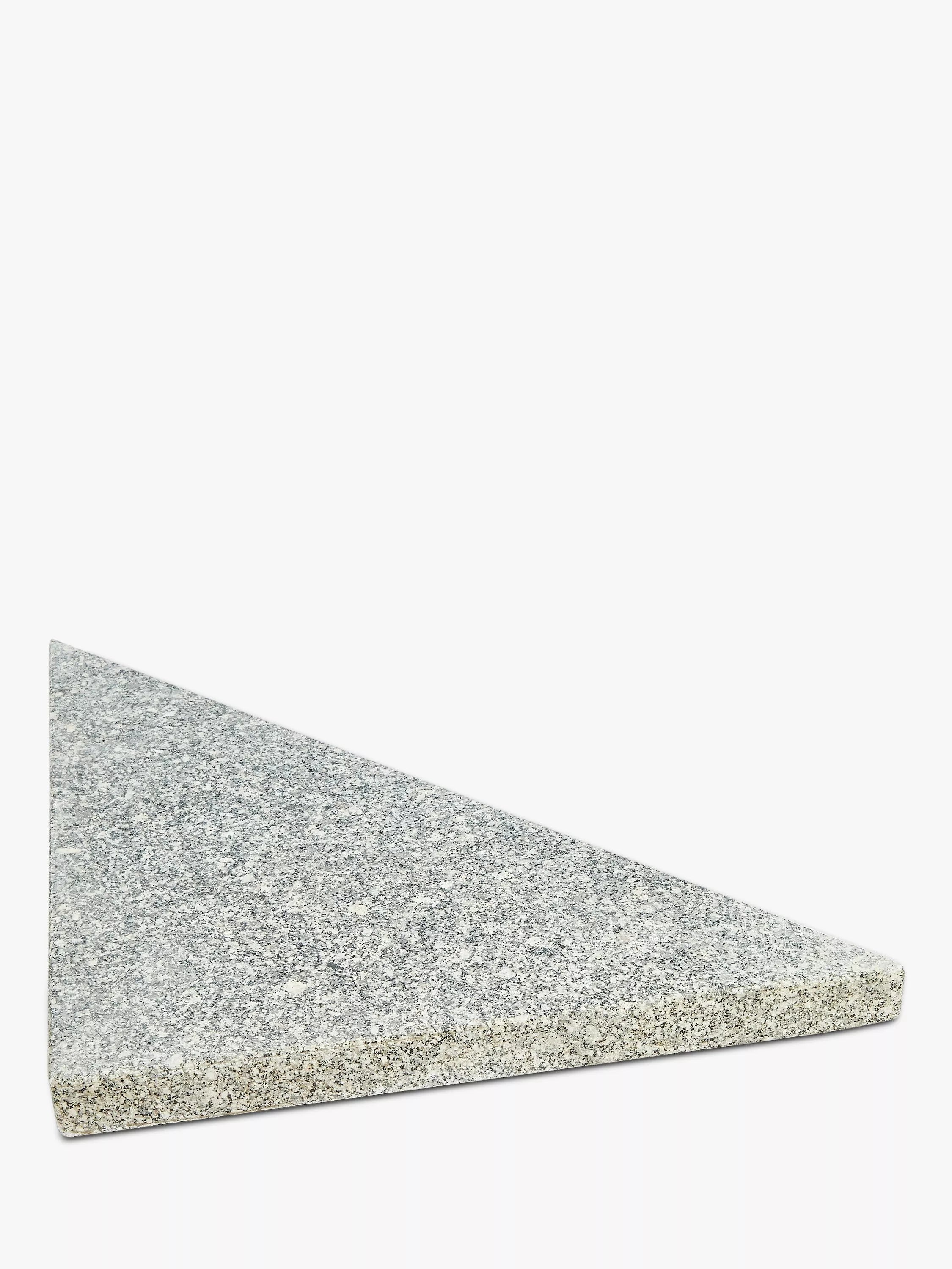 John Lewis granite parasol base weight slabs pack of 4 60kg (British brand)