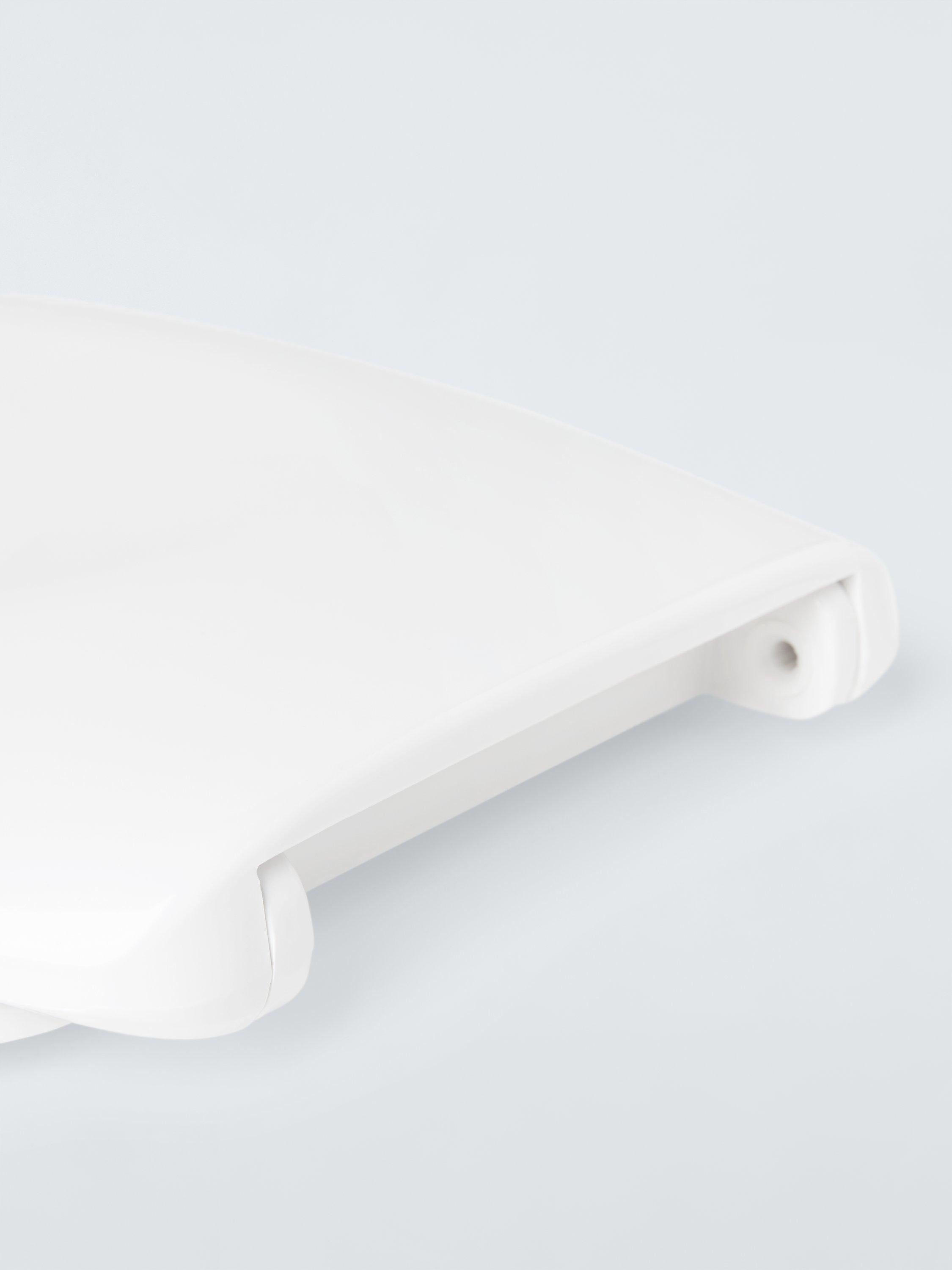John Lewis antibacterial thermoset toilet seat white, UK version