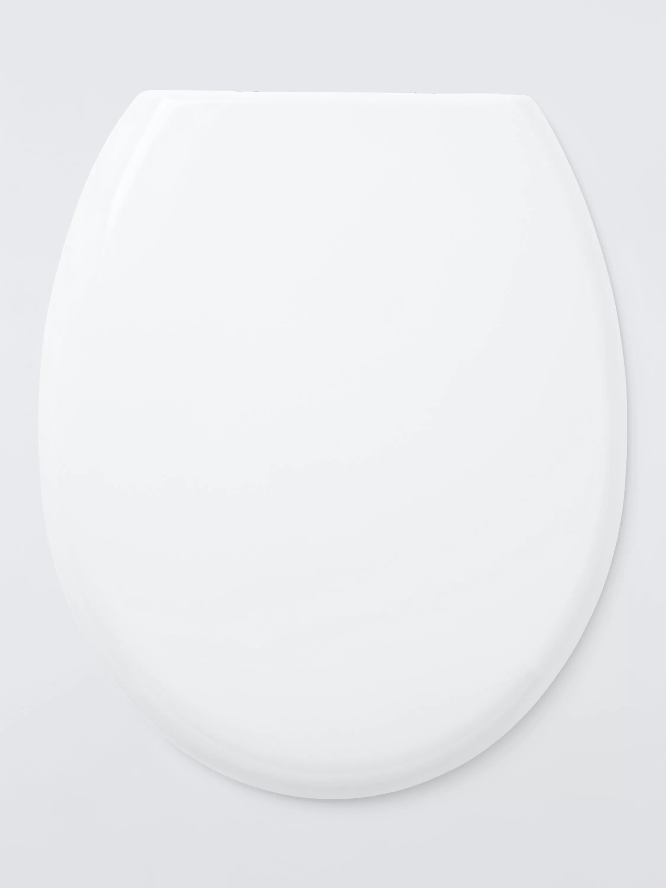 John Lewis thermoset wrapover toilet seat white, imported from the UK