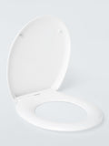 John Lewis thermoset wrapover toilet seat white, imported from the UK