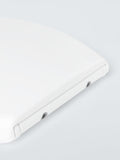 John Lewis thermoset wrapover toilet seat white, imported from the UK