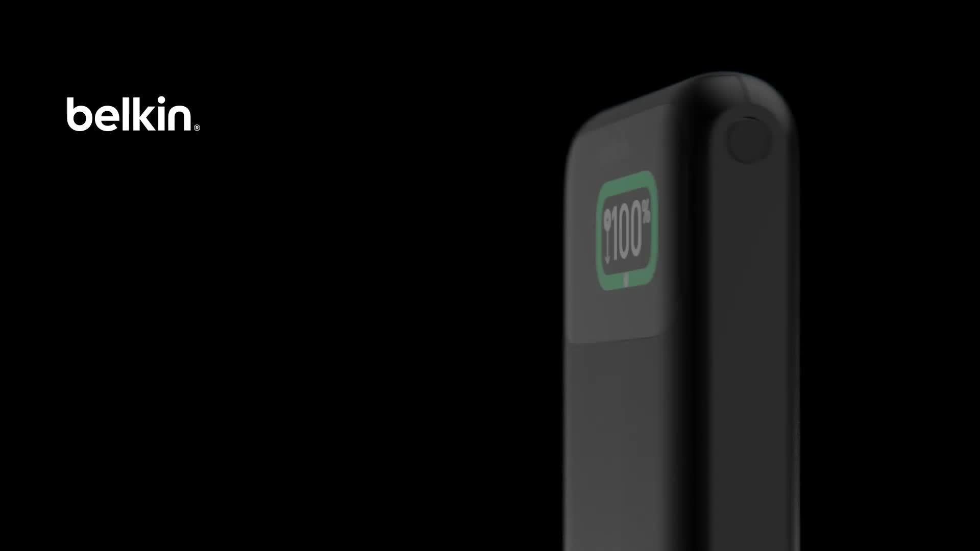 Belkin BoostCharge 20K laptop power bank black - British product