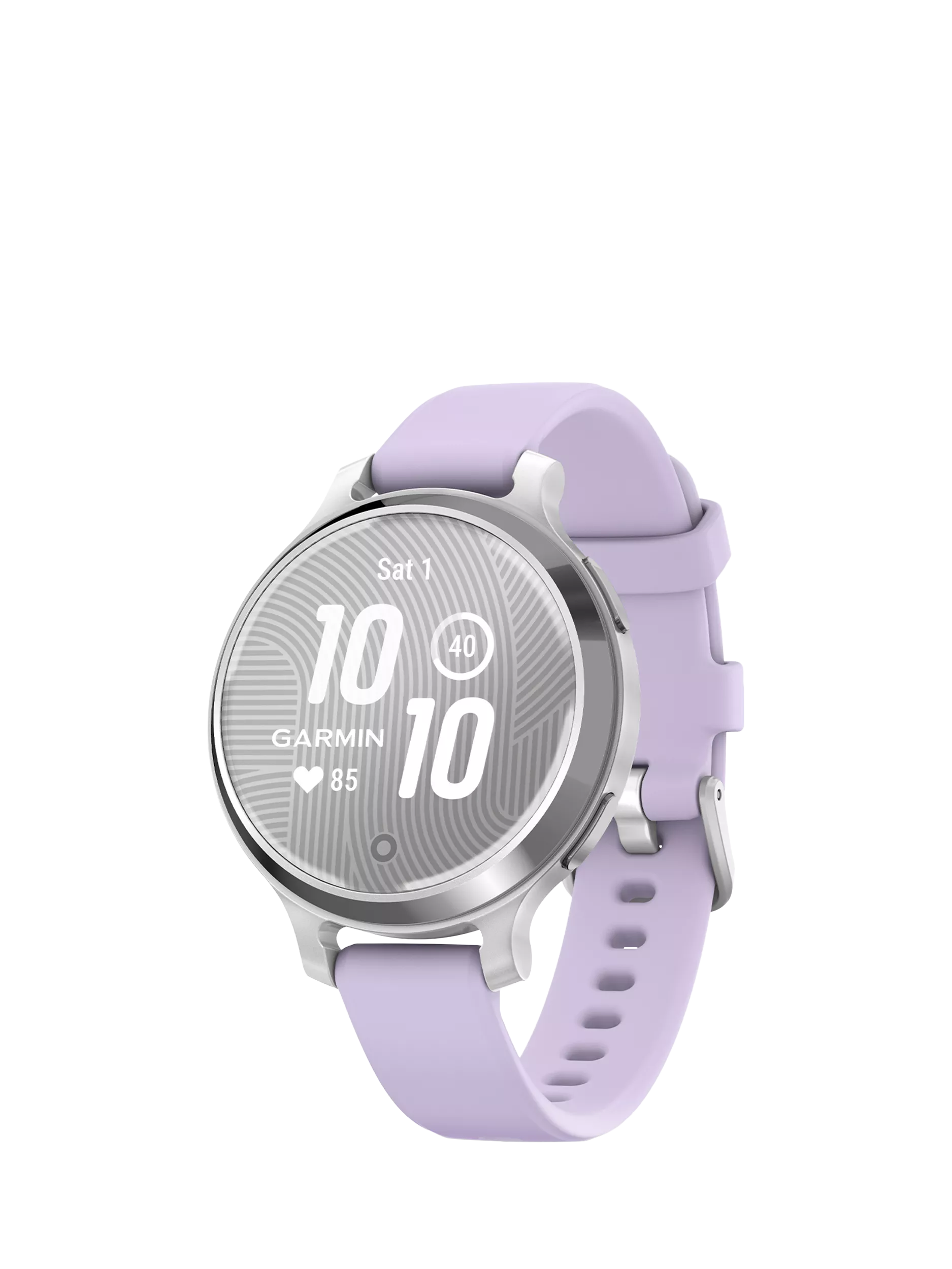 Garmin Lily 2 Active smartwatch Silver and Jasmine Purple, UK version