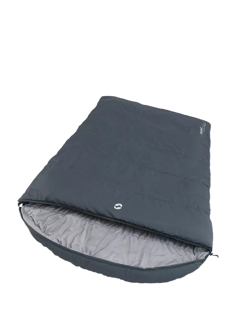 Outwell Campion Lux double sleeping bag in green - British product