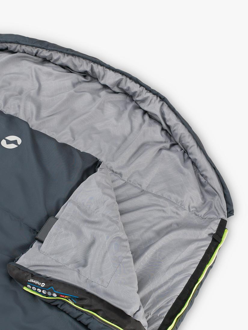 Outwell Campion Lux double sleeping bag in green - British product