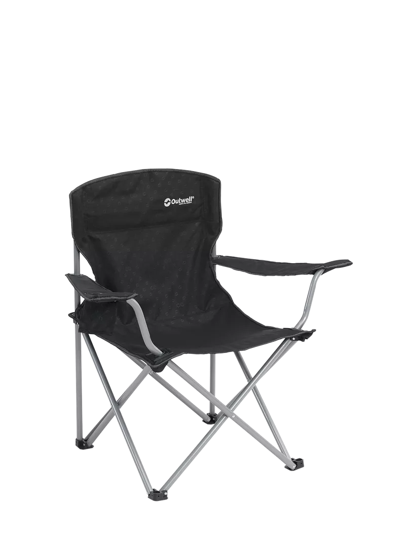 Outwell Catamarca camping chair black, imported from the UK